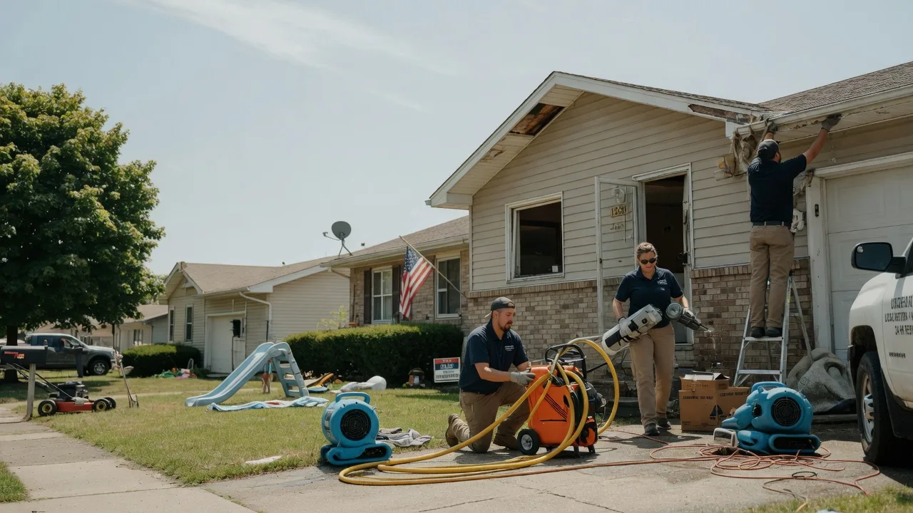 Water Damage Restoration in New Washington, IN near me